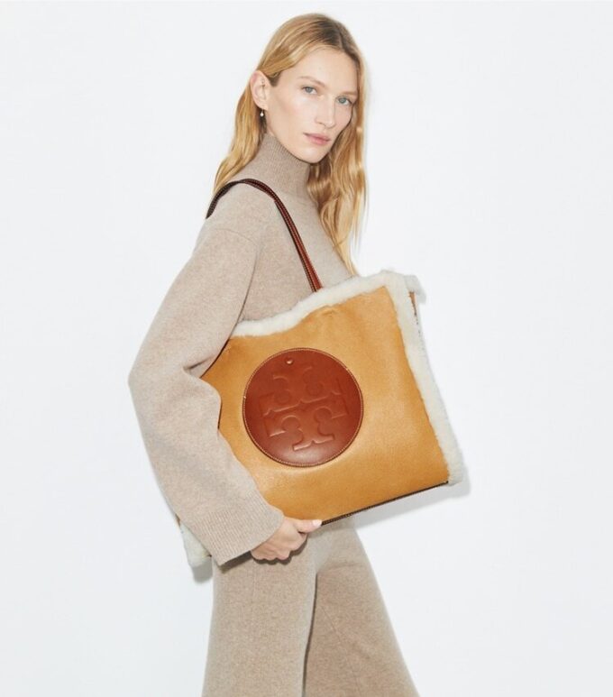 Ella Shearling Tote Ella Shearling Tote