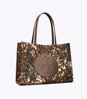 Ella tryckt nylon liten tote