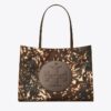 Ella tryckt nylon liten tote