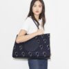 Ella-tryckt tote Ella-tryckt tote