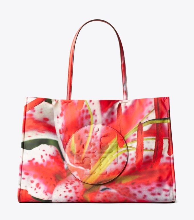 Ella-tryckt tote Ella-tryckt tote