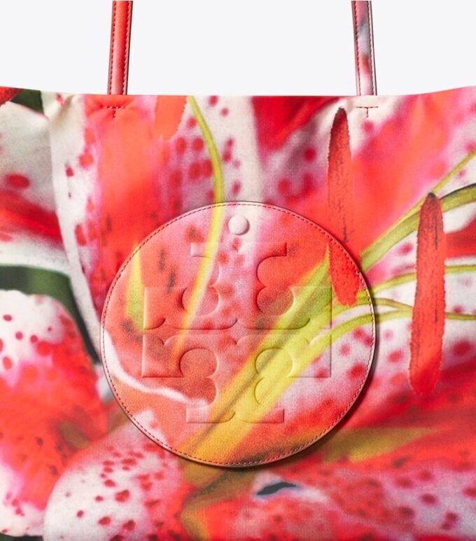 Ella-tryckt tote Ella-tryckt tote