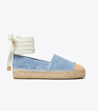 Espadriller med tåhätta