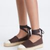 Espadriller med tåhätta