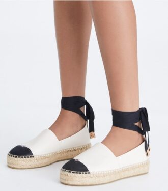 Espadriller med tåhätta