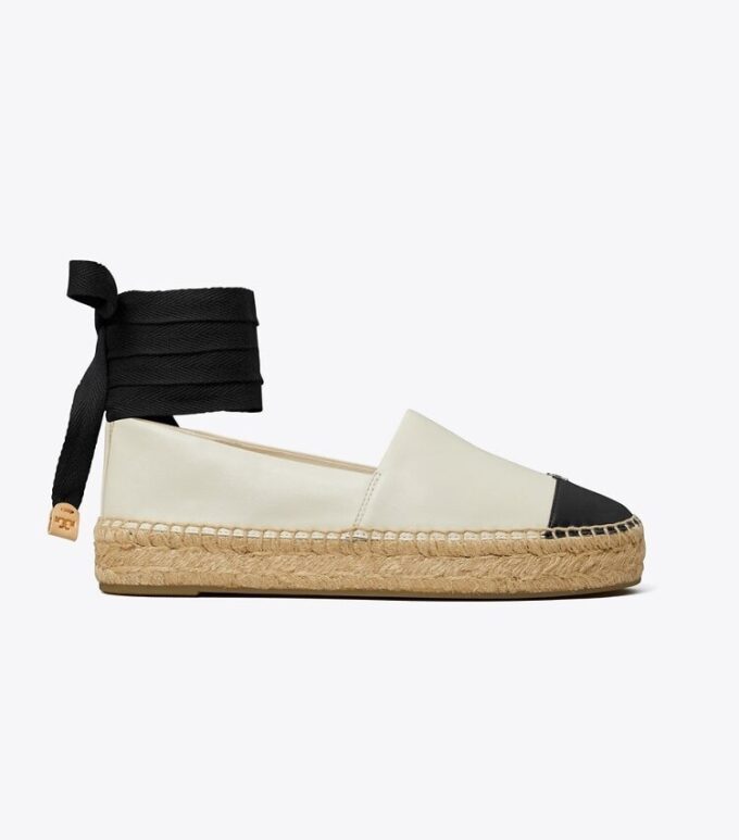 Espadriller med tåhätta
