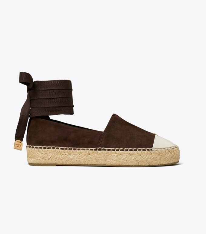 Espadriller med tåhätta
