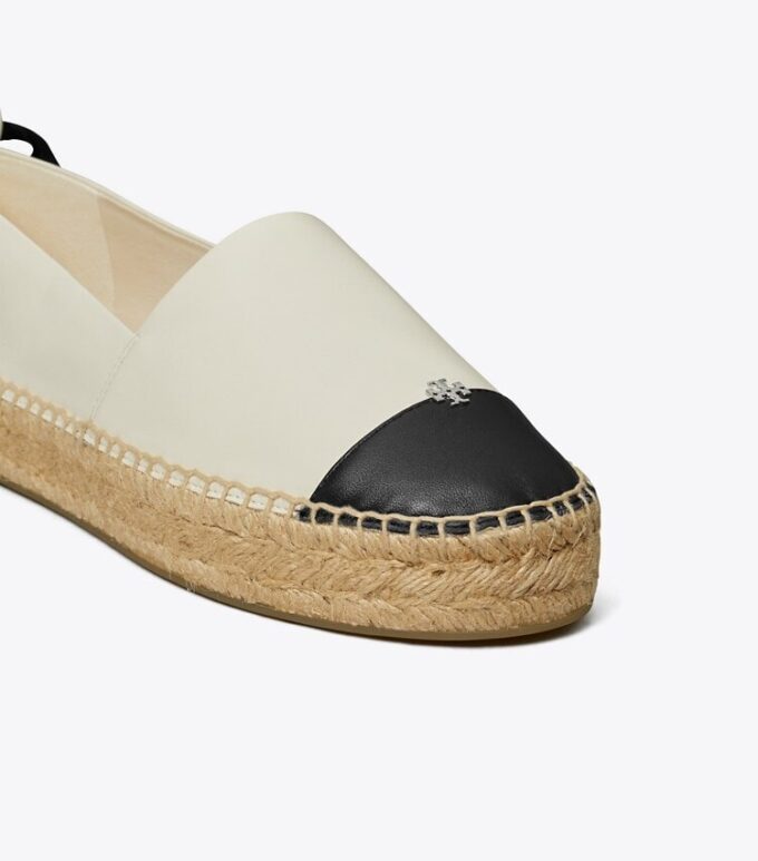 Espadriller med tåhätta