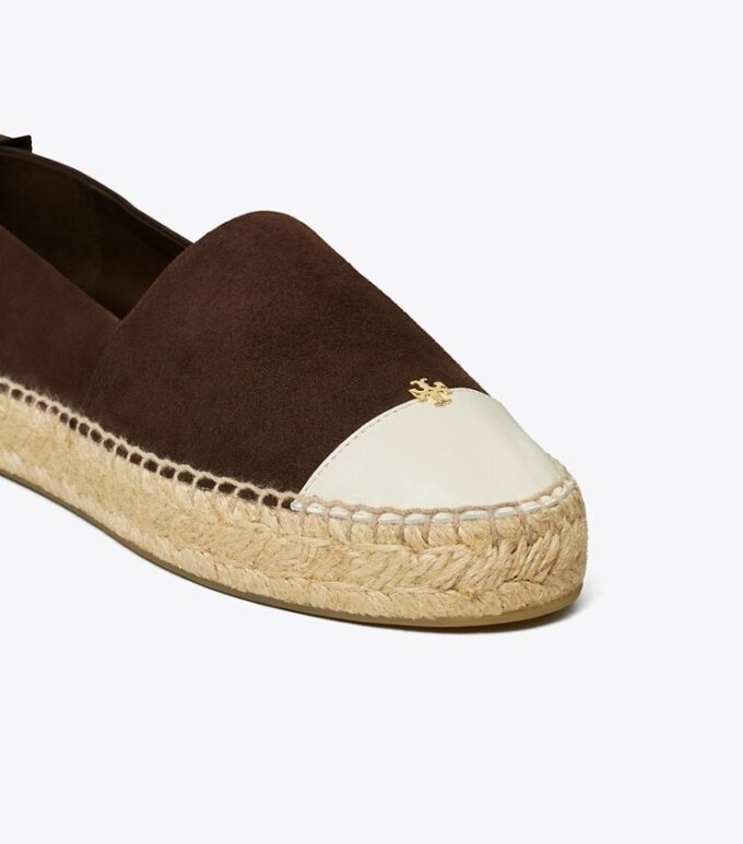 Espadriller med tåhätta