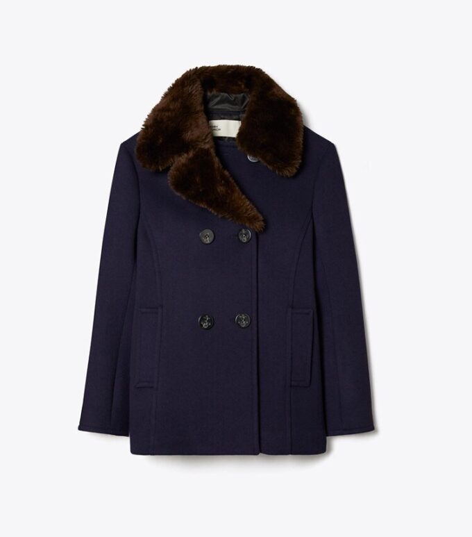Flanellpeacoat