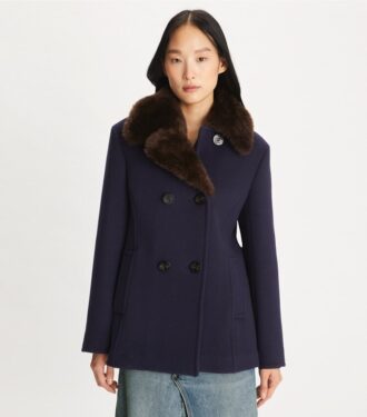 Flanellpeacoat