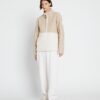Fleece-quiltad jacka Fleece-quiltad jacka