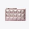 Fleming Metallic Square Quilt Zip Card Case