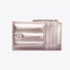 Fleming Metallic Square Quilt Zip Card Case