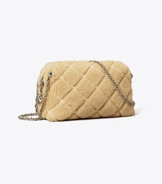 Fleming mjuk crossbody-väska i fårskinn