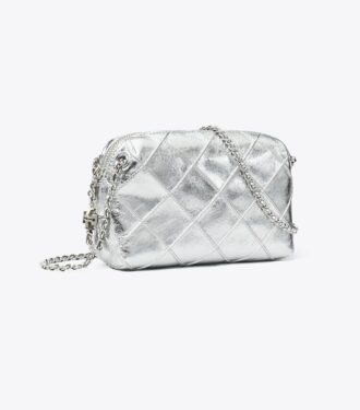 Fleming mjuk metallisk crossbody-väska