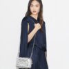 Fleming mjuk metallisk crossbody-väska