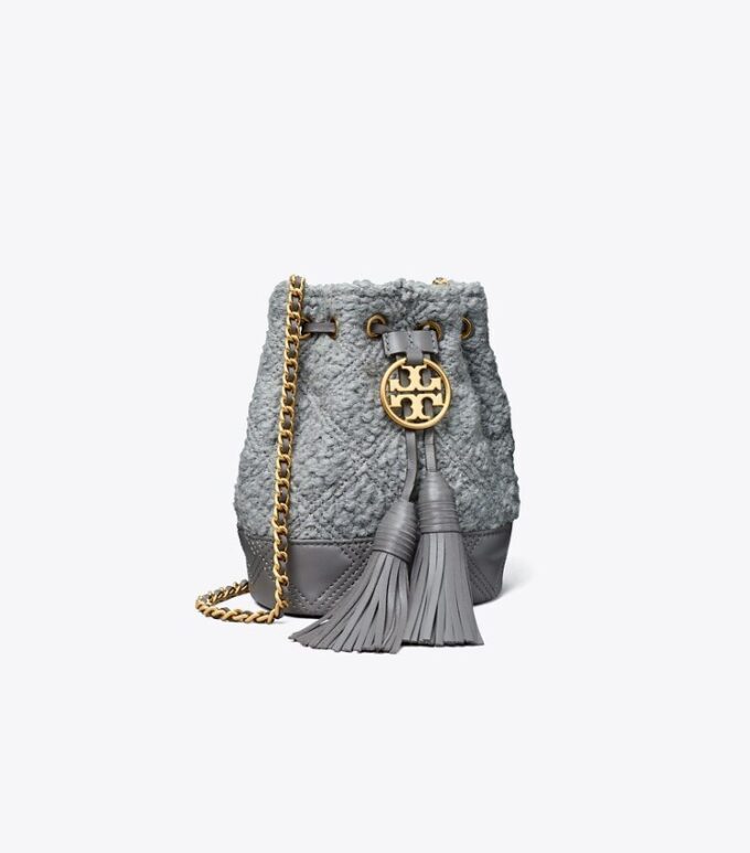 Fleming Soft Bouclé Mini Bucket Bag Fleming Soft Bouclé Mini Bucket Bag