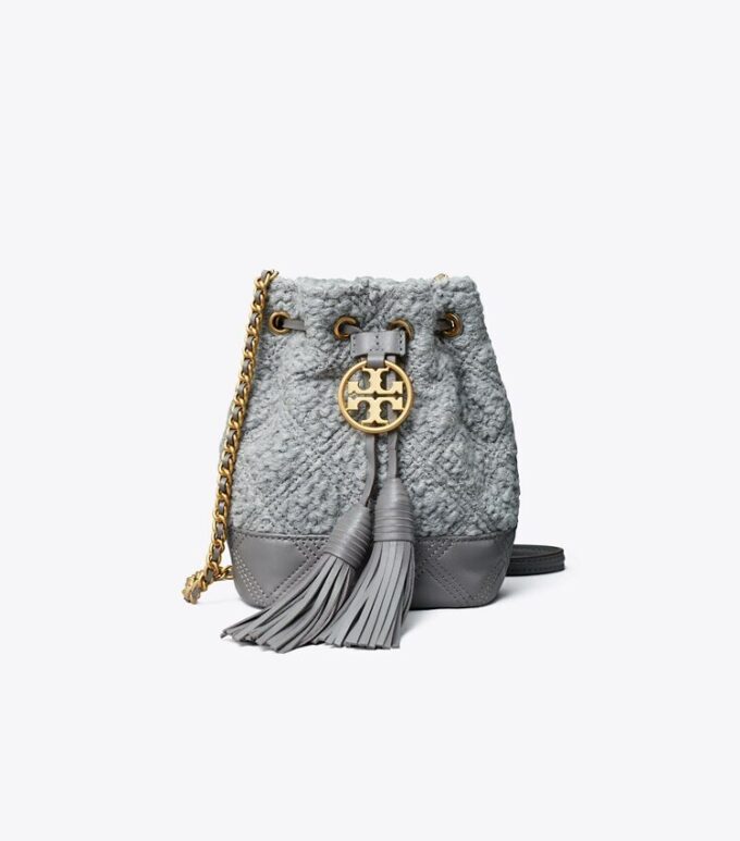 Fleming Soft Bouclé Mini Bucket Bag Fleming Soft Bouclé Mini Bucket Bag