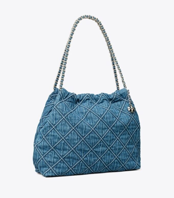 Fleming Soft Denim Hobo Bag Fleming Soft Denim Hobo Bag