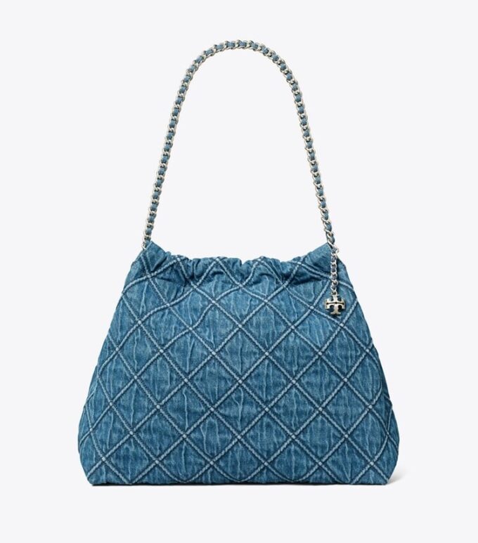 Fleming Soft Denim Hobo Bag Fleming Soft Denim Hobo Bag