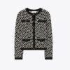 Flower Jacquard Kendra Cardigan