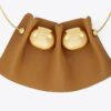 Fluted Leather Collar Necklace Fluted Leather Collar Necklace