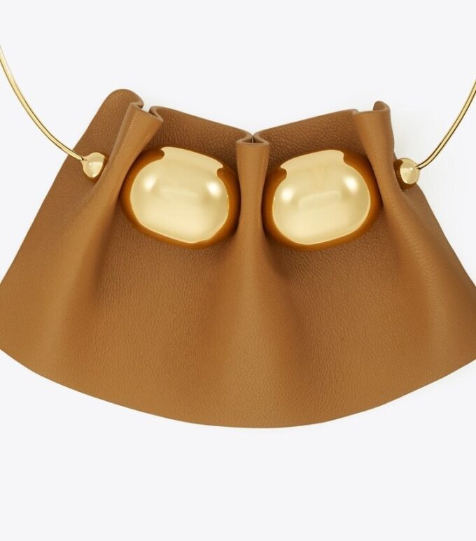 Fluted Leather Collar Necklace Fluted Leather Collar Necklace