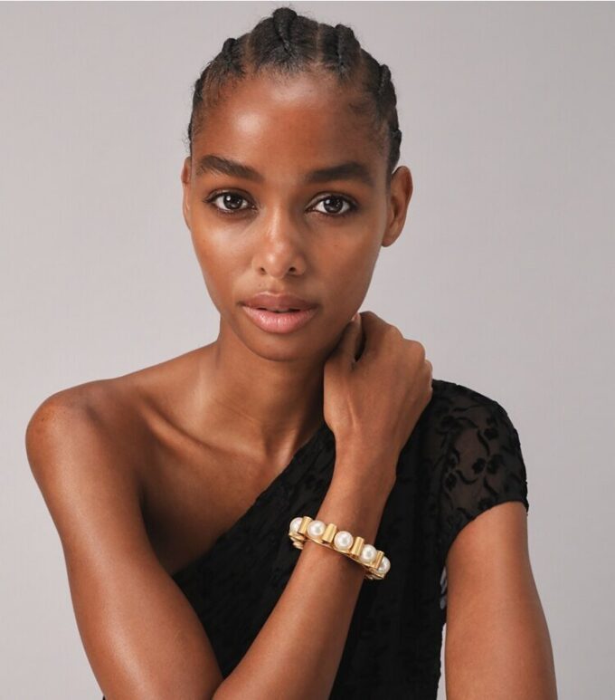 Fluted Pearl Cuff Fluted Pearl Cuff