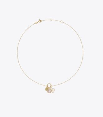 Forget Me Not Charm-hänge med halsband