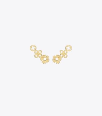 Forget Me Not Cluster Stud Earrings