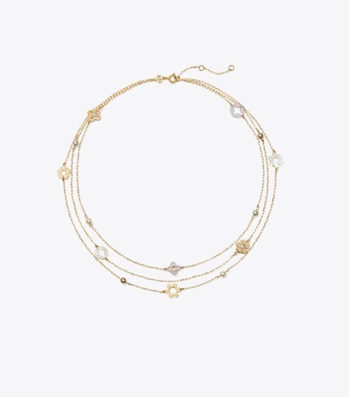 Forget Me Not Multi-Strand Necklace Forget Me Not Multi-Strand Necklace