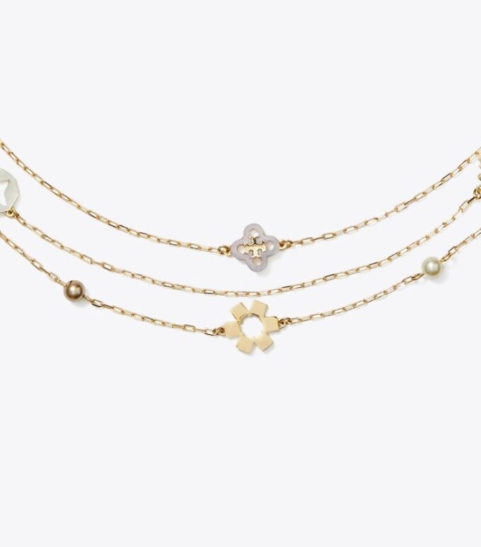 Forget Me Not Multi-Strand Necklace Forget Me Not Multi-Strand Necklace