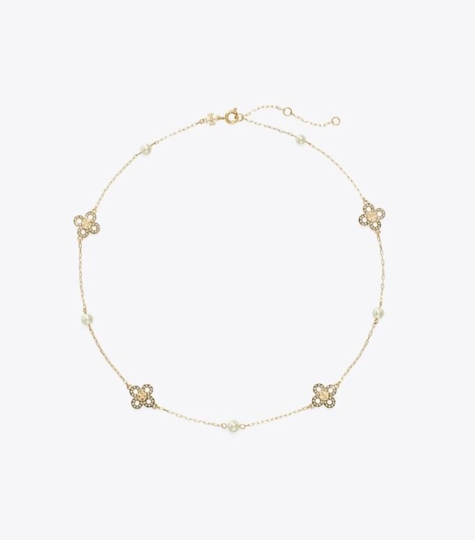 Forget Me Not Pearl Necklace Forget Me Not Pearl Necklace