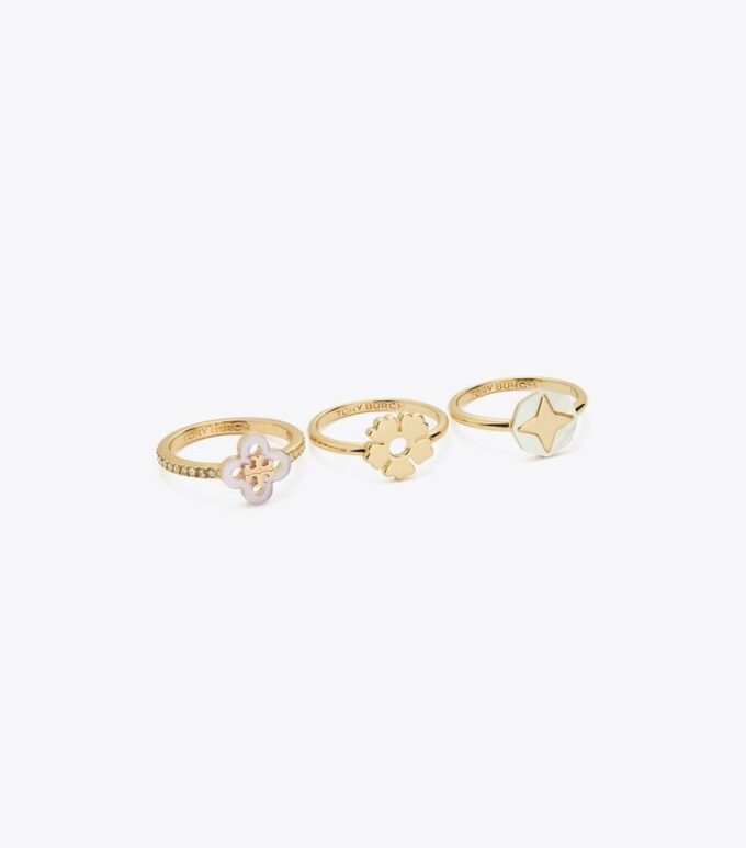 Forget Me Not Stacking Ring Set Forget Me Not Stacking Ring Set
