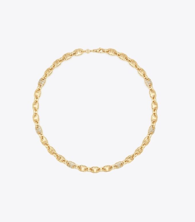 Gemini Link Pavé-halsband Gemini Link Pavé-halsband