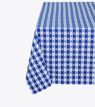 Gingham 70″ fyrkantig duk