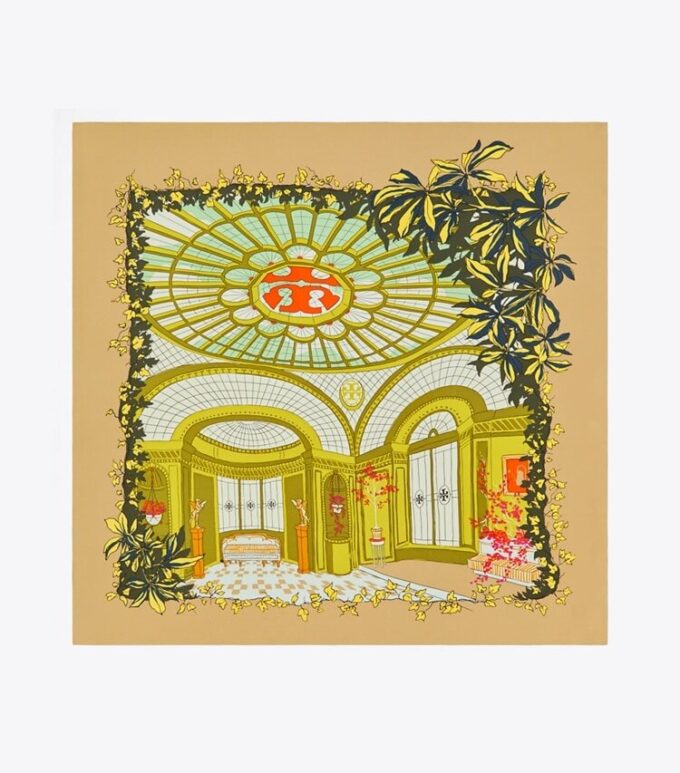 Greenhouse Silk Square Scarf Greenhouse Silk Square Scarf