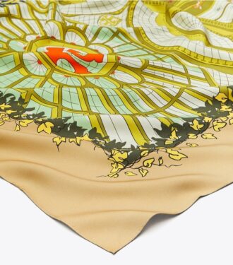 Greenhouse Silk Square Scarf