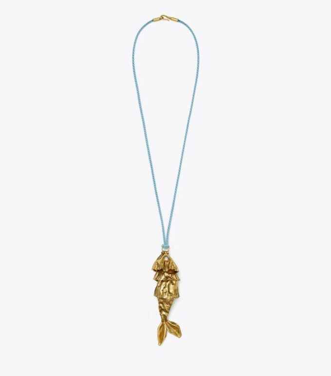 Halsband med fiskhänge Halsband med fiskhänge