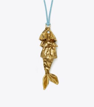 Halsband med fiskhänge