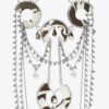Halsband med pärlor och harts Halsband med pärlor och harts