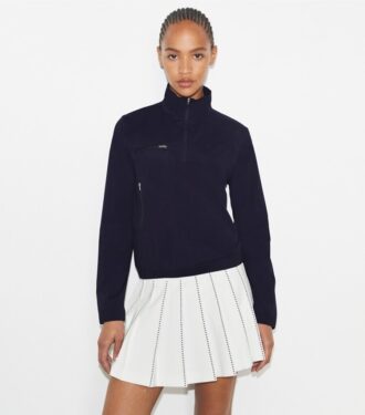 Halvzipad golfjacka i nylon