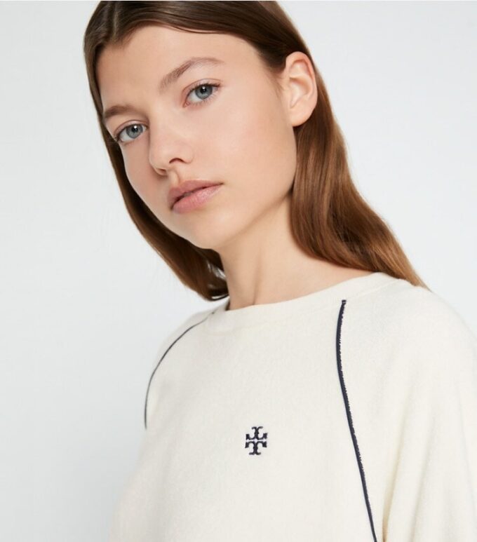 Handduksterry Crewneck