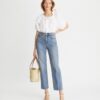 Högmidjade raka jeans Högmidjade raka jeans
