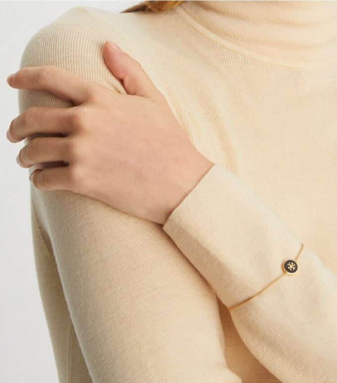 Icon Enamel Chain Bracelet