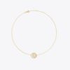 Icon Pavé Double Ring Pendant