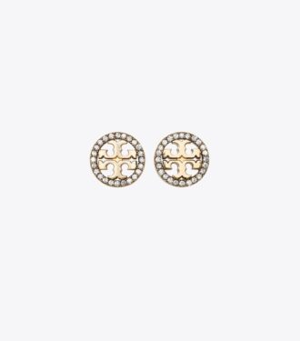 Icon Pavé halsband och örhängen i set