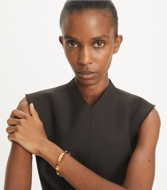 Icon Pavé Hinge-armband