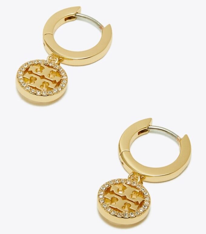 Icon Pavé Hoop Örhängen